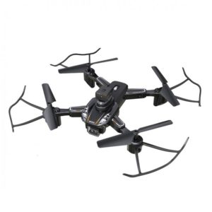 Remote Control Drone 4k Aerial Photography Dual Lens Four-sided Obstacle Avoidance Folding Aircraft Black 2 Batteries  |   RC Drones RC Drones Black 2 batteries