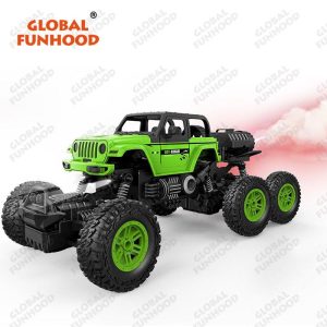 Remote Control Racing Car 6-channel Automatic Demonstration Spray Climbing Car with Searchlight 646-2 Green  |   RC Cars RC Cars 646-2 Green