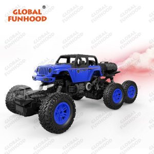 Remote Control Racing Car 6-channel Automatic Demonstration Spray Climbing Car with Searchlight 648-2 Blue  |   RC Cars RC Cars 648-2 Blue