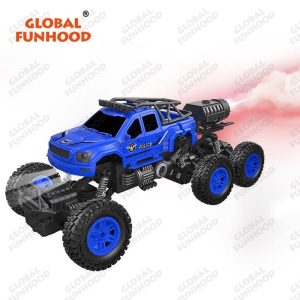 Remote Control Racing Car 6-channel Automatic Demonstration Spray Climbing Car with Searchlight 648-3 Blue  |   RC Cars RC Cars 648-3 Blue