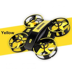 RH-821 08 Drone Mini Quadcopter Lighting UFO Drone Fixed Altitude Remote Control Aircraft Children Toys Yellow  |   RC Helicopters RC Drones & Vehicles RC Helicopters