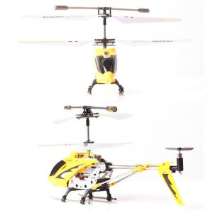 S107g Remote Control Helicopter Model Toys 3-channel Fall-resistant Remote Control Aircraft for Kids Gifts Yellow  |   RC Helicopters RC Drones & Vehicles RC Helicopters