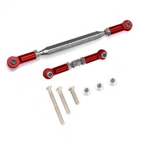 Servo Link Pull Rod Metal Adjustable Steering Linkage Turnbuckle for D90 MN-90 MN-99 MN-91 FJ-45 1/12 RC Car Rock Crawler red  |   RC Accessories RC Accessories RC Accessories