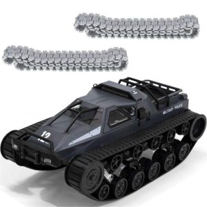 SG 1203 World of RC Tank Car 2.4G 1:12 High Speed Full Proportional Control Vehicle Models Wading Depth With Gull-wing Door Metal Crawler gray 1 battery  |   RC Accessories RC Accessories Gray 1 battery