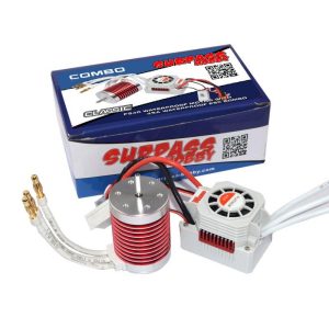 SURPASS HOBBY Platinum Set Waterproof F540 3800KV/3930KV/4370KV Brushless Motor with 45A ESC for 1/10 1/12 RC Car Truck  |   RC Accessories RC Accessories KV3800+45A