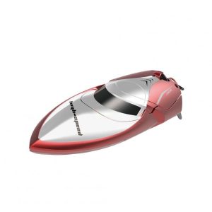 Tkkj H106 28km/h High Speed Racing Boat 2.4g 2ch 150m Remote Control Distance Mode Switch Self Righting Rc Boat Toy for Children red  |   RC Cars RC Cars RC Cars