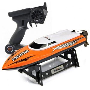 UDI001 2.4G RC Boat 25Km/H High Speed Remote Control Boat Rechargeable Electric Speedboat Toys Orange  |   RC Boats RC Boats Orange