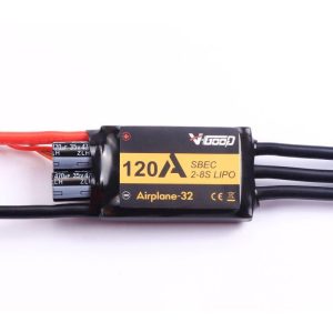 VGOOD Airplanes 2-8S 32 120A Brushless ESC with 8A SBEC 2-8S LiPo for Fixed Wing RC Airplane ACP017  |   RC Accessories RC Accessories ACP017