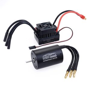 Waterproof 3650 2300KV/3100KV/3900KV Brushless Senseless Motor and 60A Brushless ESC Combo Set for 1/10 RC Car Boat Model Parts  |   RC Accessories RC Accessories 3900KV