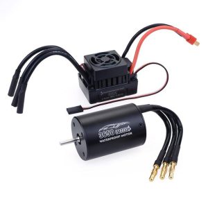 Waterproof 3650 2300KV/3100KV/3900KV Brushless Senseless Motor and 60A Brushless ESC Combo Set for 1/10 RC Car Boat Model Parts  |   RC Accessories RC Accessories 3100KV