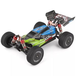 Wltoys 144001 1/14 2.4G 4WD High Speed Racing RC Car Vehicle Models 60km/h (Custom Package) No Color Box green with one battery  |   RC Cars RC Cars Green with one battery