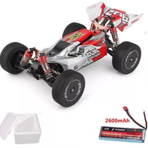 Wltoys 144001 1/14 2.4G 4WD High Speed Racing RC Car Vehicle Models 60km/h upgrade battery 7.4V 2600mAh red  |   RC Cars RC Cars RC Cars