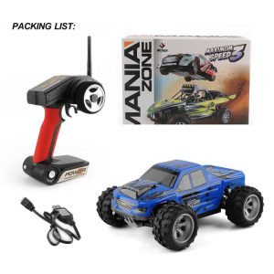 Wltoys A979 RC Car 2.4G 50km/h High speed Radio Controled Machine Scale 1/18 Rally Shockproof Rubber wheels Buggy RTR Xmas Gifts blue_1/18  |   RC Cars RC Cars Blue + 1/18