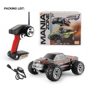 Wltoys A979 RC Car 2.4G 50km/h High speed Radio Controled Machine Scale 1/18 Rally Shockproof Rubber wheels Buggy RTR Xmas Gifts red_1/18  |   RC Cars RC Cars RC Cars