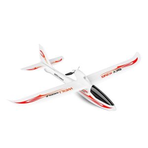 WLtoys F959s RC Airplane with Gyro Sky King 3ch Push-Speed Glider Remote Control Aircraft Model Orange  |   RC Helicopters RC Drones & Vehicles Orange