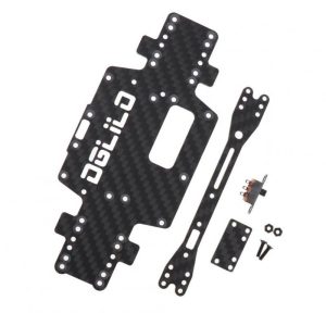 Wltoys K969 K979 K989 K999 P929 P939 1:28 RC Car Spare Parts Upgraded Carbon Fiber Chassis Car Bottom Low Body Shell 1;28  |   RC Accessories RC Accessories 1;28