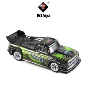 Wltoys K989 Upgraded 284131 1/28 With Led Lights 2.4g 4wd 30km/h Metal Chassis Electric High Speed Off-road Drift Rc  Cars Green  |   RC Cars RC Cars Green