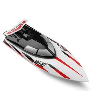 Wltoys WL912-A High Simulation Remote Control Boat Type Wireless High Speed 2.4G Anti-tip RC Speedboat Red and white  |   RC Accessories RC Accessories RC Accessories