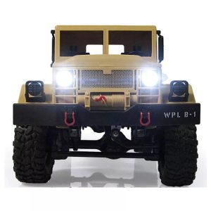 WPL B-14 RC Truck Remote Control 4 Wheel Drive Climbing Off-Road Vehicle Toy 2.4G Army Toys Car Shape with Head Lighting DIY KIT yellow_KIT  |   RC Cars RC Cars RC Cars