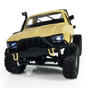 WPL C14 1:16 2CH 4WD Children RC Truck 2.4G Off-Road Car Electric RC Truck 15km/H Top Speed RTR/KIT Mini Racing Car Toy yellow_Vehicle  |   RC Cars RC Cars RC Cars