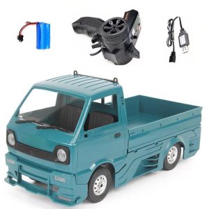 Wpl  New  Product  D12d 1/10 2.4g Off-road Climbing Drift Rc  Car Vehicle Models Toys With Large Surrounded & Blow Vent blue  |   RC Cars RC Cars Blue