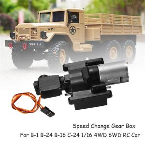 WPL Speed Change Gear Box for WPL B1 B24 B16 B36 C24 1/16 4WD 6WD Rc Car  as shown  |   RC Accessories RC Accessories As shown