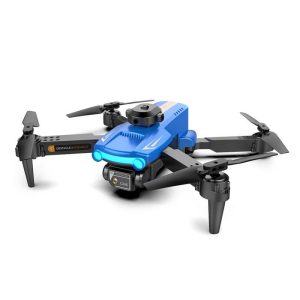 Xt2 Mini Drone 4k HD Camera Foldable Quadrotor Drone Wifi Fpv 4 Sided Obstacle Avoidance Blue 1 Battery  |   RC Drones RC Drones Blue + 1 battery