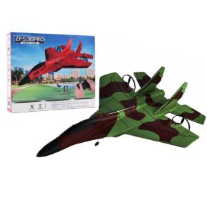 ZY-530 Remote Control Airplane With Light 2.4G EPP Foam Aircraft Fixed Wing RC Glider Camouflage Green  |   RC Helicopters RC Drones & Vehicles Camouflage green