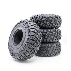 4PCS 1.9″ Rubber Rocks Tyres / Tires for 1:10 RC Rock Crawler car for Axial SCX10 90047 MST D90 TF2 TRX-4 4PCS  |   RC Accessories RC Accessories 4pcs