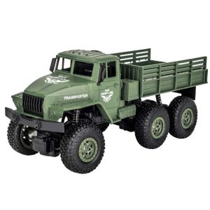 1/18 Six-wheel Remote Control Off-road Vehicle Four-wheel Drive Simulation Car Children Toy green  |   RC Accessories RC Accessories Green