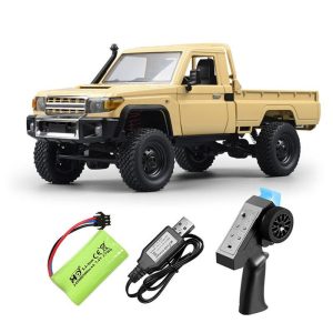 MN82 1:12 Full Scale RC Car 2.4G 4WD Remote Control Off-Road Vehicle With 280 Motor For Boys Girls Birthday Christmas New Year Gifts MN-82 yellow 1:12  |   RC Cars RC Cars MN-82 yellow + 1:12