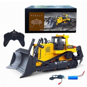 1:16 1554 Remote Control Truck 11ch RC Bulldozer Machine On Control Car Toys for Boys Hobby Engineering  |   RC Cars RC Cars 1554 + 1:16