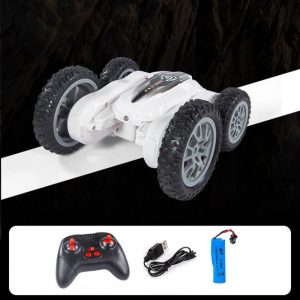 Children Remote Control Deformation Climbing Car Gesture Induction Off-road Twisting Car Cv-e500 Single Handle White  |   RC Cars RC Cars CV-E500 single handle white