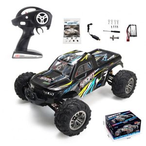 1:10 Full Scale Remote Control Car Four-wheel Drive High-speed Big-foot Remote Control Off-road Car Toys Blue (390 motor)  |   RC Cars RC Cars Blue (390 motor)