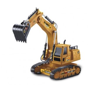 1:12 Simulation Engineering Vehicle Model Remote Control Bulldozer Excavator Crane Dump Truck Toys for Boys 6810l  |   RC Cars RC Cars 6810L + 1:12