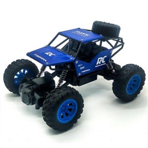 1:18 Alloy Climbing Remote Control Car Rechargeable Four-wheel Drive Off-road Vehicle Model Toys For Boys Gifts blue 1:18  |   RC Cars RC Cars Blue + 1:18