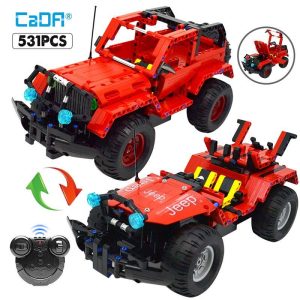 C51001 Electric Assemble RC Racing Car Building Blocks Puzzle Toy for Kids 531PCS  |   RC Cars RC Cars 531PCS