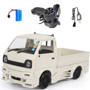 Wpl  New  Product  D12d 1/10 2.4g Off-road Climbing Drift Rc  Car Vehicle Models Toys With Large Surrounded & Blow Vent white  |   RC Cars RC Cars RC Cars